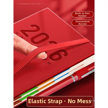 Caiet cu stil retro nostalgic, legare cu adeziv, hârtie din pulpă de lemn originală, 90 g/m², 200–300 de pagini