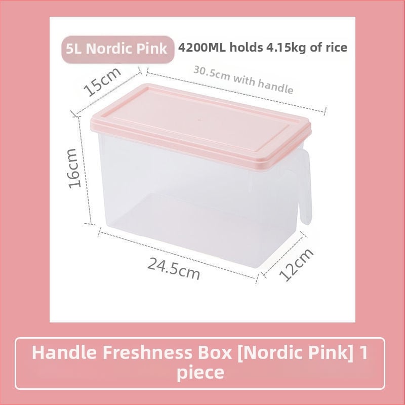 Libo Cutie de depozitare în frigider pentru legume și fructe – plastic, portabil, menținerea prospețimii