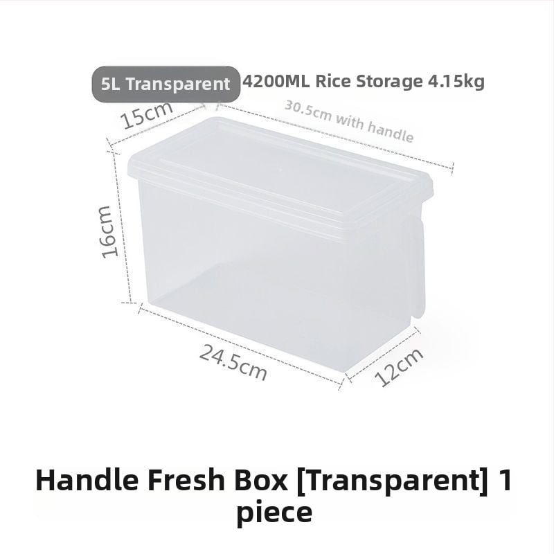 Libo Cutie de depozitare în frigider pentru legume și fructe – plastic, portabil, menținerea prospețimii