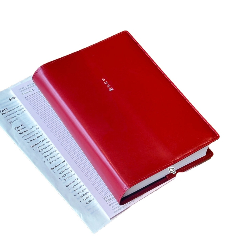 Jurnal de buzunar cu copertă moale, jurnal de cinci ani, stil Japonez/Coreean, peste 400 de pagini, hârtie 70 g/m²