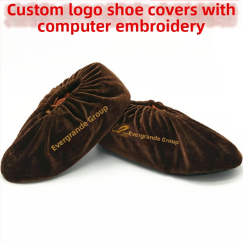 Husă pentru pantofi cu proprietăți antiderapante, rezistență la uzură și anti-murdărire; logo personalizat; pachet de 300 buc.