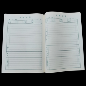 Caiet pentru prelegeri, copertă din hârtie kraft, legare cu adeziv, hârtie offset dublă, hârtie 70 g, 1–50 de pagini