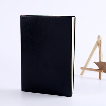 Caiet de afaceri cu husă din piele sintetică, legare cu închidere, Dowling hârtie 80 g, 100–200 pagini, Golden opening