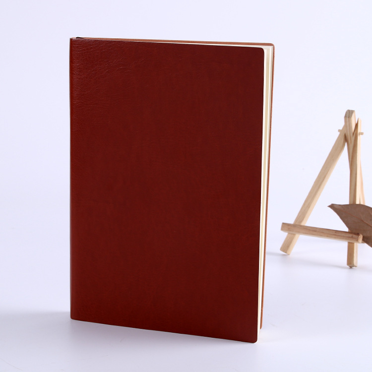 Caiet de afaceri cu husă din piele sintetică, legare cu închidere, Dowling hârtie 80 g, 100–200 pagini, Golden opening