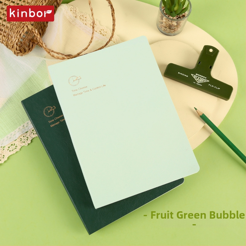 Kinbor carnet auto-completabil de înregistrări, copertă din piele artificială, ștanțare cu folie aurie, legare cu adeziv, hârtie forestieră, stil birou