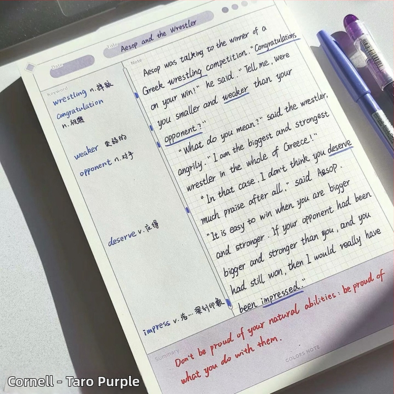 Bloc de notițe cu legare cu adeziv, copertă din hârtie, pagini din pulpă de lemn, 30 pagini, stil creativ la modă