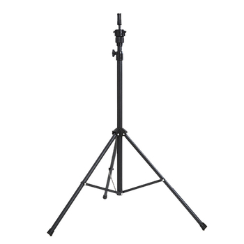 Suport pentru cap pentru peruci — trepied de podea, model 003, păr de mătase, poate fi vopsit, breton drept, lungime medie-lungă