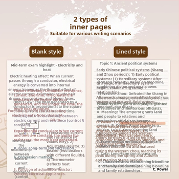 Jurnal Deli cu legare adezivă, copertă din hârtie, hârtie 80 g/m² din pulpă lemnoasă, 256 pagini