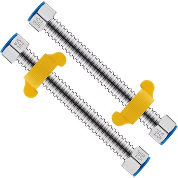 Conductă flexibilă din oțel inoxidabil 304 – rezistentă la explozie, presiune înaltă, pentru conectarea la boiler (apă rece și caldă)