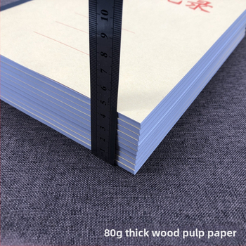 Carte de înregistrări Pventer, legare cu lipici, copertă din hârtie, pagini din hârtie de celuloză din lemn, greutate unitară 155 g