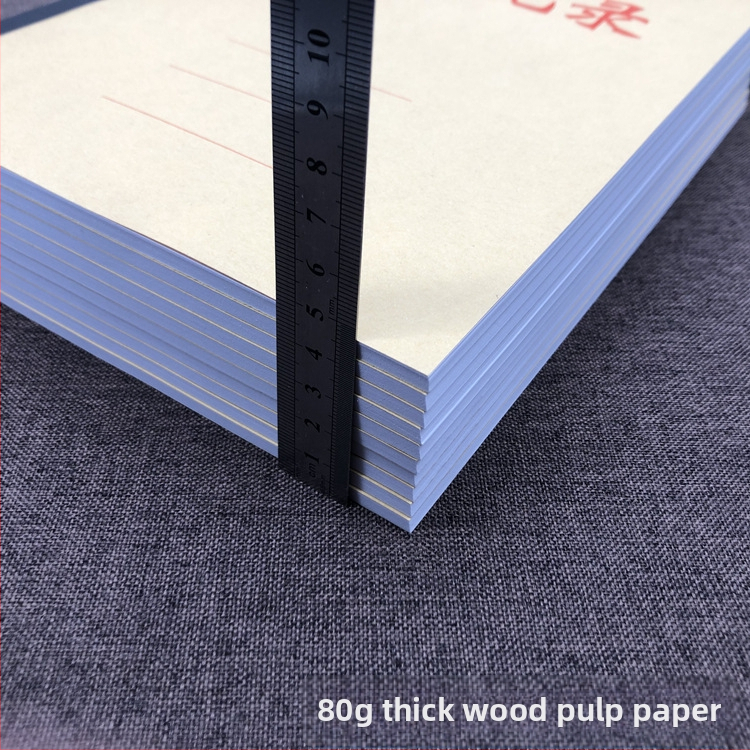 Carte de înregistrări Pventer, legare cu lipici, copertă din hârtie, pagini din hârtie de celuloză din lemn, greutate unitară 155 g