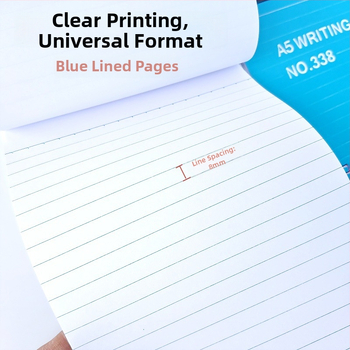 Caiet Zhenxin, cu legare fără sârmă, 36 pagini, hârtie 60 gsm, stil birou de afaceri