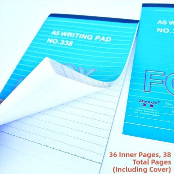 Caiet Zhenxin, cu legare fără sârmă, 36 pagini, hârtie 60 gsm, stil birou de afaceri