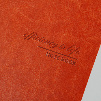 Caiet cu copertă din piele, legare spirală, hârtie 80 g/m², 200–300 pagini, seria 50, stil birou de afaceri