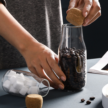 Yuxuan borcan stocare din sticlă, formă neregulată, stil chinezesc