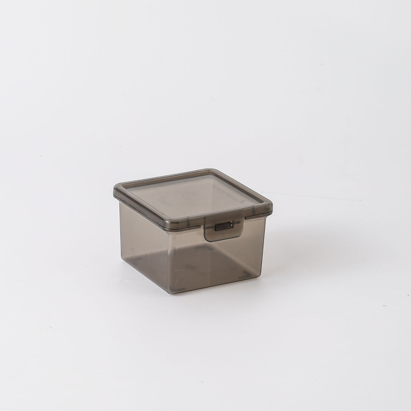 Cutie de depozitare pentru birou - Plastic PP, pliabilă, sigilată, poate fi stivuită, rezistentă la praf, stil japonez