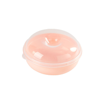 Vant cutie rotundă din plastic pentru fructe și pâine, compatibilă cu microunde, 301–500 ml