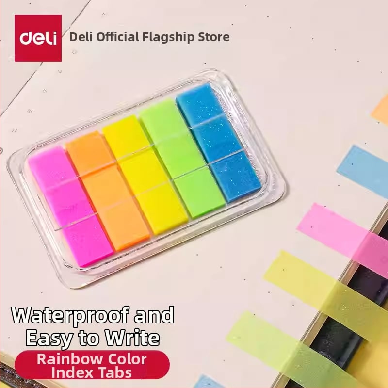 Deli Etichetă indicator BT462 BT463 din PET | 40-60 etichete pe pagină