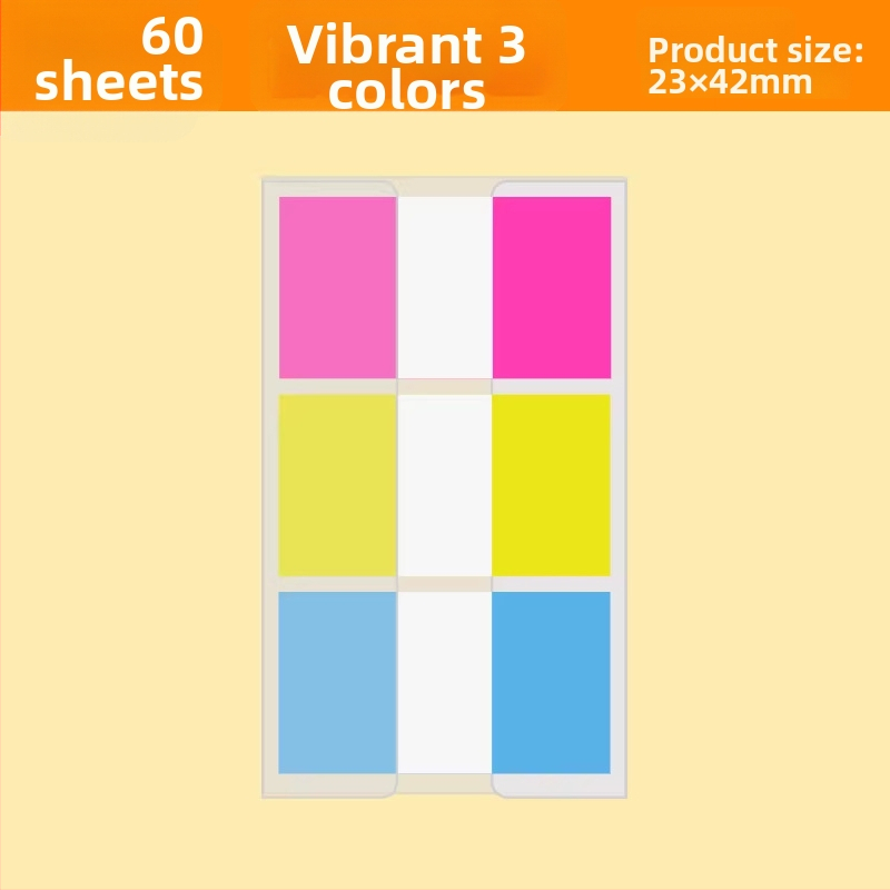 Deli Etichetă indicator BT462 BT463 din PET | 40-60 etichete pe pagină