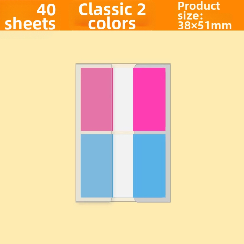 Deli Etichetă indicator BT462 BT463 din PET | 40-60 etichete pe pagină