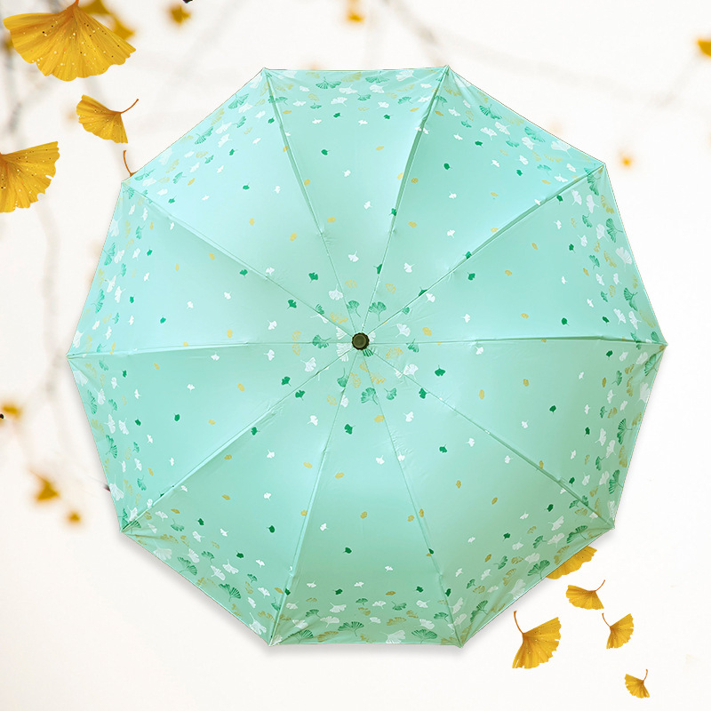 Ομπρέλα εξωτερικού χώρου για ήλιο και βροχή, αυτόματη έναρξη ανοίγματος, σκελετός από σίδηρο με πλαστική λαβή, σχέδιο με πάπια, UPF >30, εκτύπωση λογότυπου