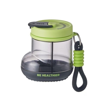 Cutie pentru medicamente 8635 — ABS+PC etanșă, capacitate 2L, portabilă pentru acasă și în deplasare