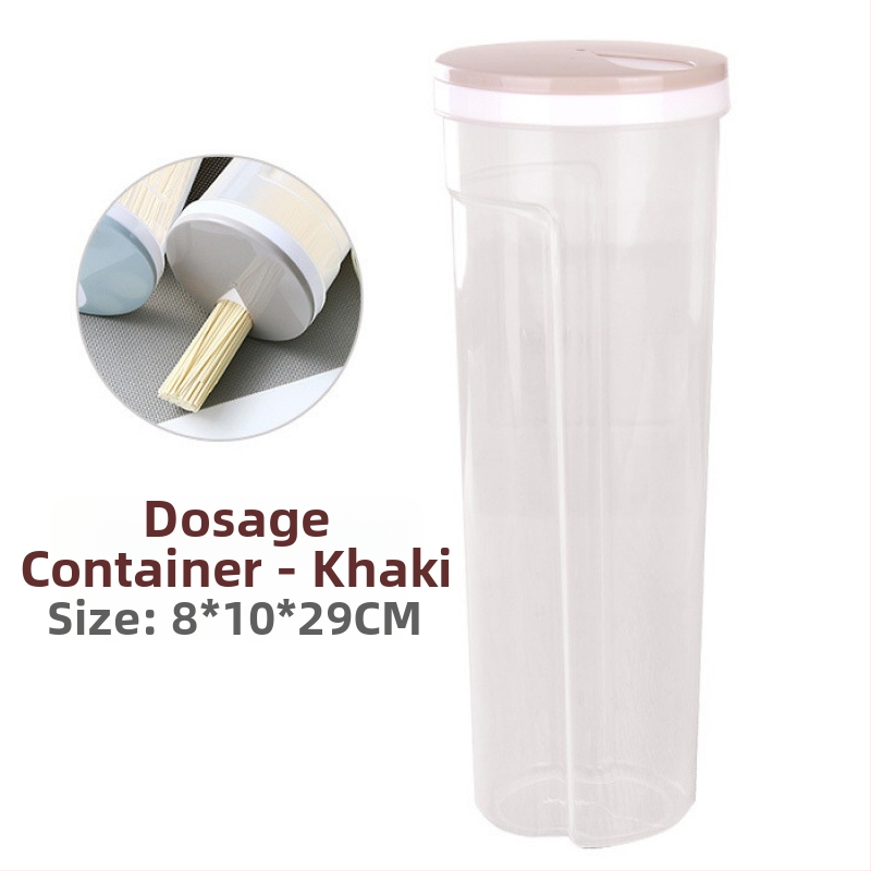 Crisper – recipient plastic pentru bucătărie, capacitate 1–2 L, formă rotundă, stil lux discret