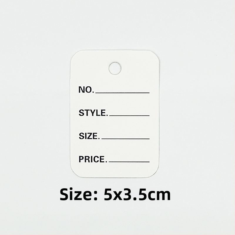 Etichete Prosperity din Kraft pentru haine, cu certificate pentru bijuterii și imprimare offset color