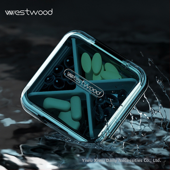 Cutie pentru medicamente Westwood tp010, din ABS plastic, cu capac rabatabil