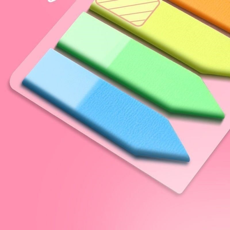 Friendly note adezive din plastic cu etichete de index transparente, scriibile