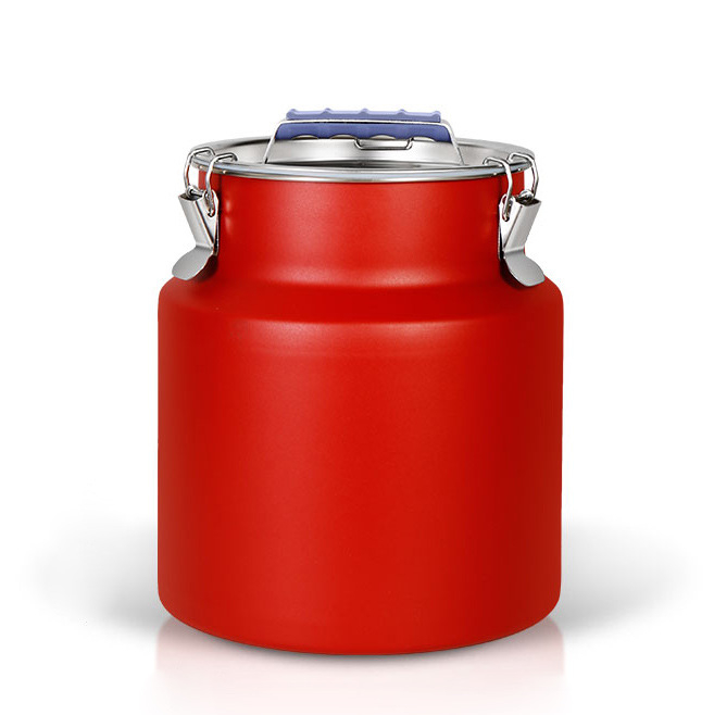 Fat Cook recipient din oțel inoxidabil, rotund, sigilat