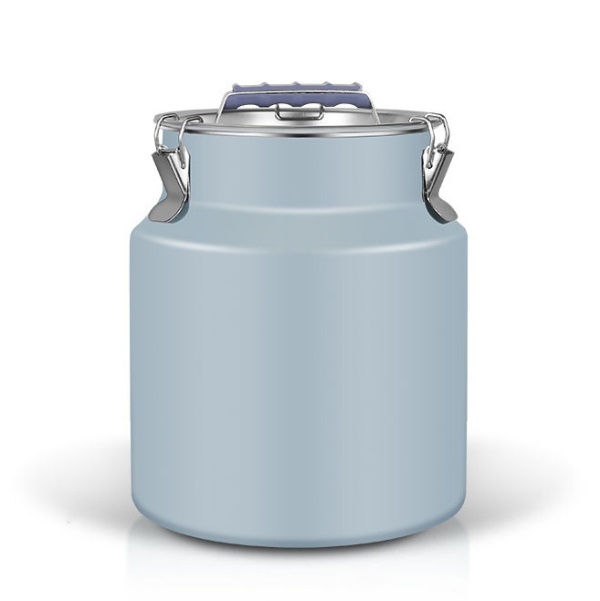 Fat Cook recipient din oțel inoxidabil, rotund, sigilat