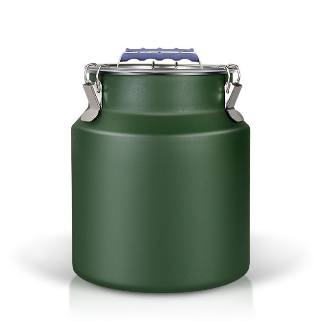 Fat Cook recipient din oțel inoxidabil, rotund, sigilat