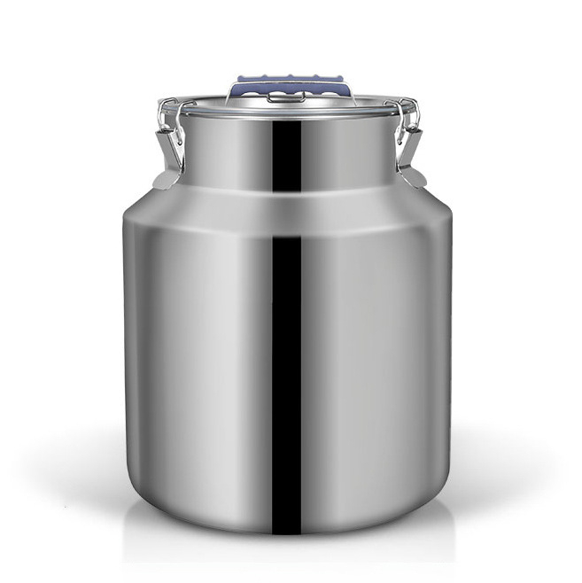 Fat Cook recipient din oțel inoxidabil, rotund, sigilat