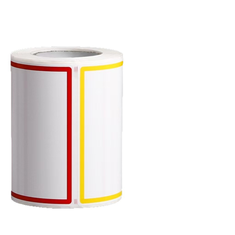 Samoljepljive PVC etikete, vodootporne, 300 komada po roli, bez prilagodbe