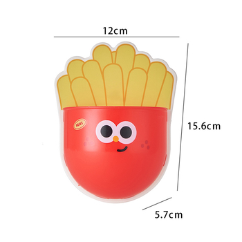 Organizator de perete Cartoon pentru depozitare, din plastic PP, montaj fără găuri