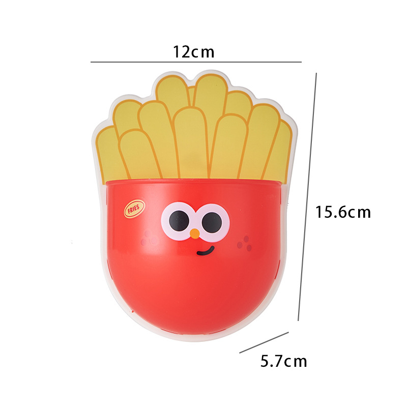 Organizator de perete Cartoon pentru depozitare, din plastic PP, montaj fără găuri