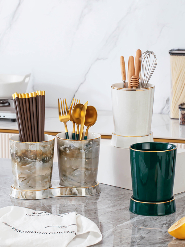 Recipient ceramic în stil european, cu capac etanș, pentru orez și făină, antiumezeală și dăunători, 10 kg