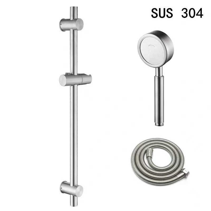 Držač za tuš od nehrđajućeg čelika 304 s podesivim podiznim dijelom i fiksnim nosačem, funkcija kiše