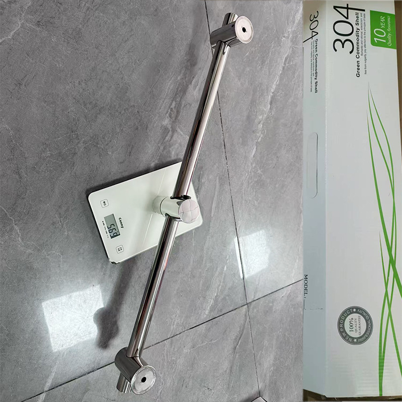 Držač za tuš od nehrđajućeg čelika 304 s podesivim podiznim dijelom i fiksnim nosačem, funkcija kiše