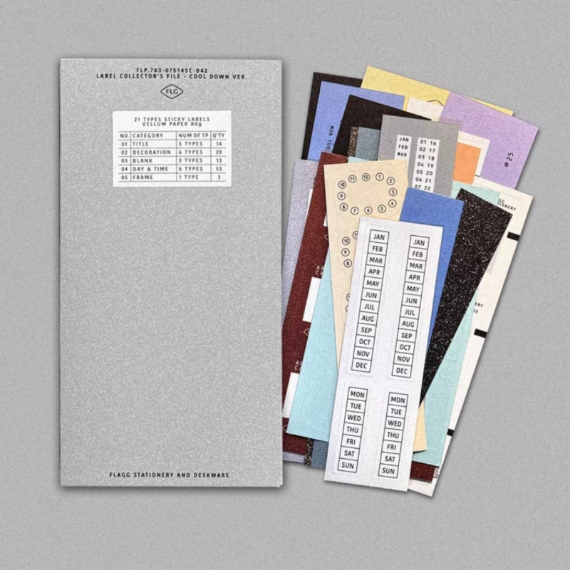 Moyl Zc-1698 samoljepljive naljepnice za planer/dnevnik, tip: naljepnica s uputama