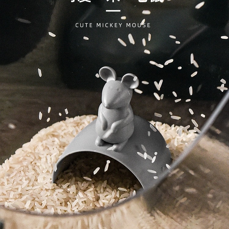 Cutie de depozitare orez, material PS, capacitate 9-10 L, sigilată, protecție împotriva umezelii și dăunătorilor, design modern minimalist