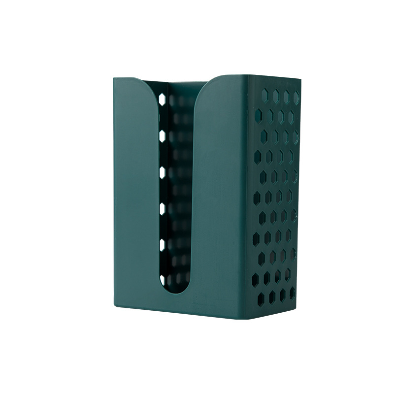 Cutie de șervețele din plastic, montată pe perete – multipurpose, design modern și simplu pentru baie și living