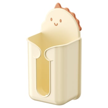 Cutie montată pe perete pentru șervete de hârtie, corp din plastic, potrivită pentru șervete de hârtie detașabile, pentru baie și sufragerie, stil modern simplu