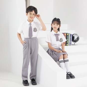 Costume pentru cor și recital de poezie pentru copii, stil colegiu, mânecă lungă, unisex, poliester 95%