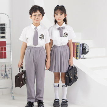 Costume pentru cor și recital de poezie pentru copii, stil colegiu, mânecă lungă, unisex, poliester 95%