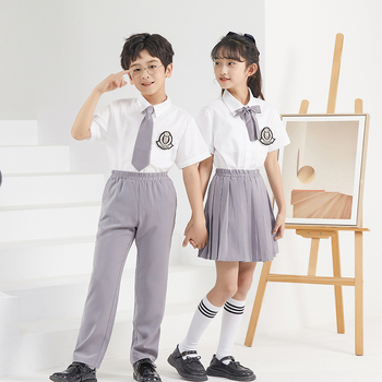 Costume pentru cor și recital de poezie pentru copii, stil colegiu, mânecă lungă, unisex, poliester 95%