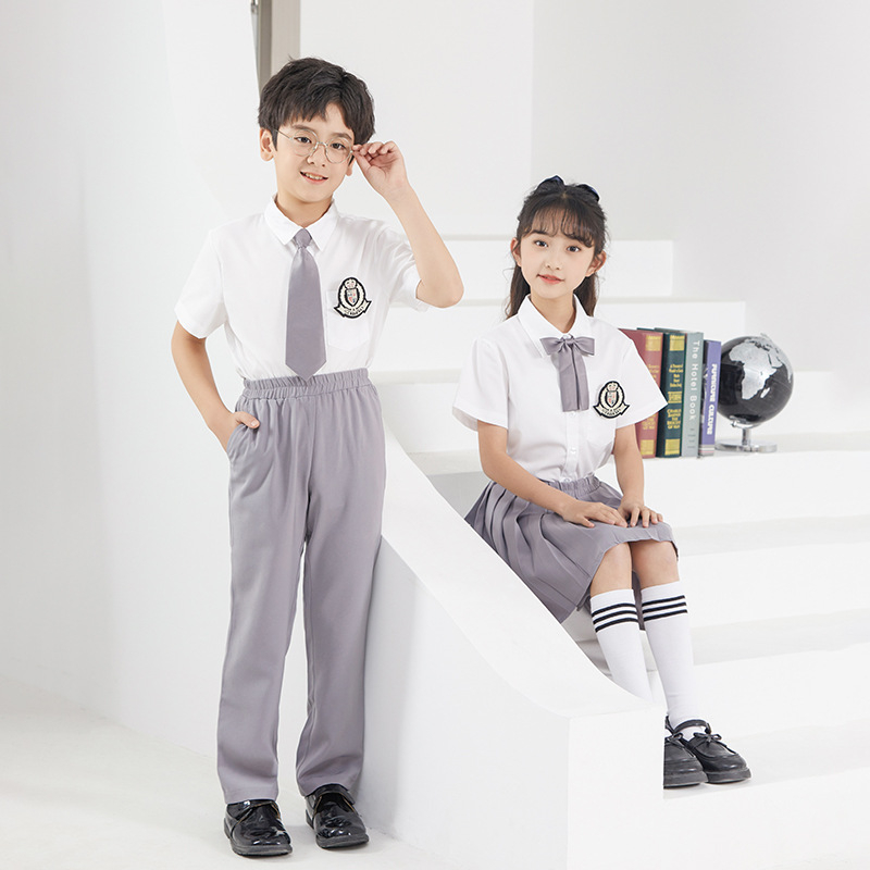 Costume pentru cor și recital de poezie pentru copii, stil colegiu, mânecă lungă, unisex, poliester 95%