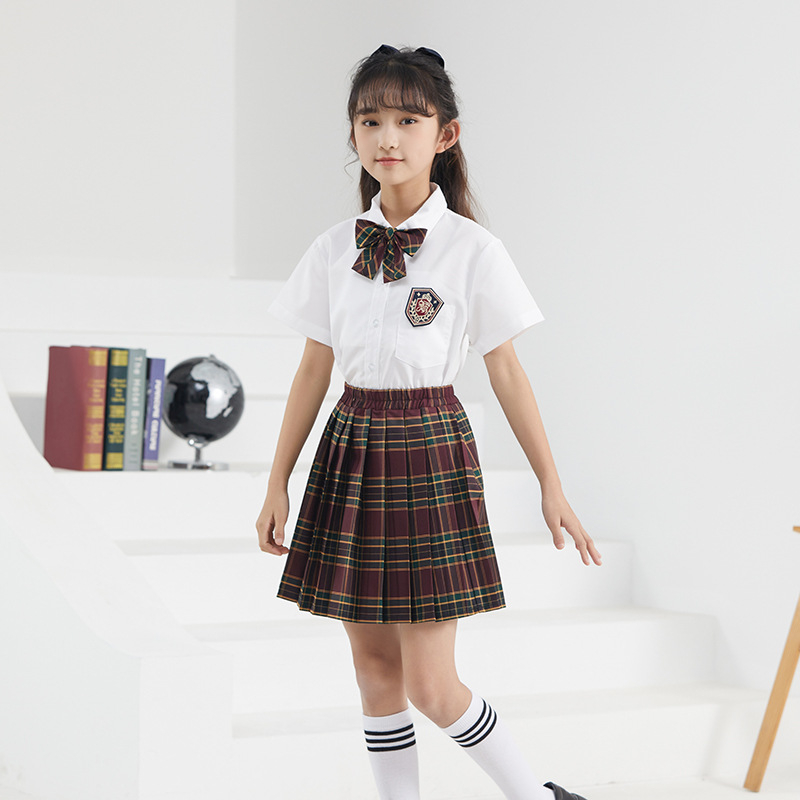 Costume pentru cor și recital de poezie pentru copii, stil colegiu, mânecă lungă, unisex, poliester 95%