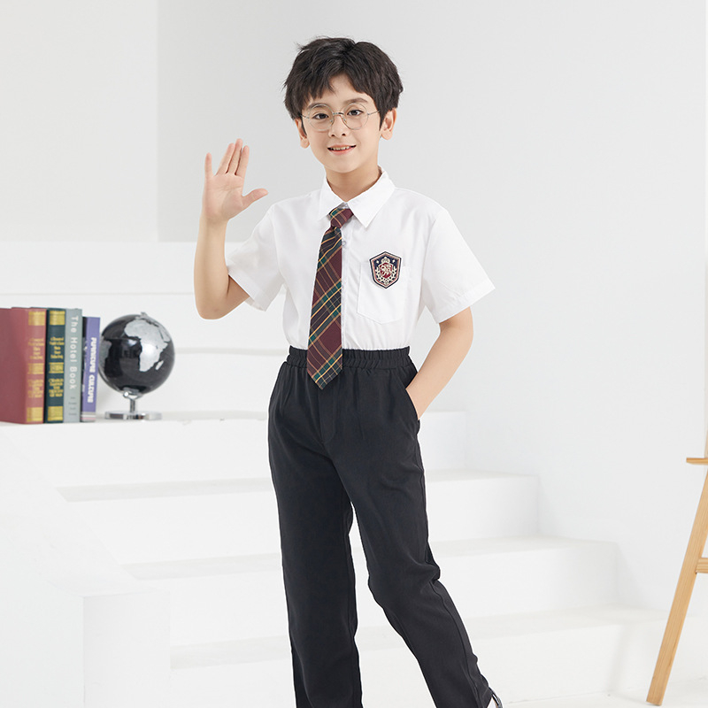 Costume pentru cor și recital de poezie pentru copii, stil colegiu, mânecă lungă, unisex, poliester 95%